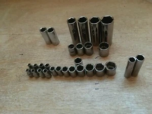 Craftsman Metric Sockets Random Pieces 29 Pieces Total G2 Series - Picture 1 of 2