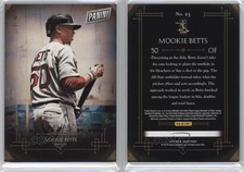 2016 Panini Black Friday Panini Collection Thick Stock /50 Mookie Betts #23