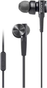 Auricolare Sony MDR-XB75AP nero modello basso profondo tipo canale con telecomando - Foto 1 di 10