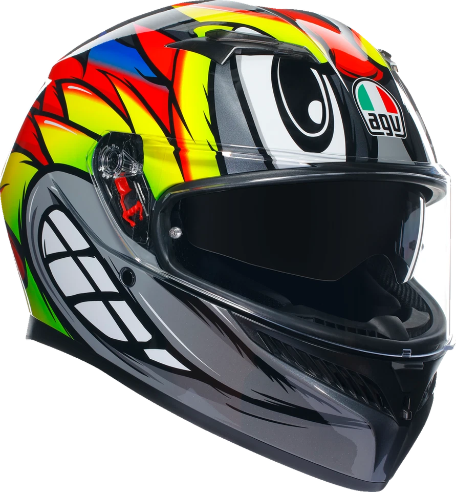 Casco AGV 2118381004012XL K3 Birdy 2.0 XL gris/amarillo/rojo Foto 1 de 1
