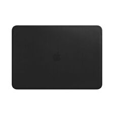 Apple MTEJ2ZM/A 15'' Leather Sleeve Case For Apple MacBook Pro - Black