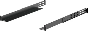 1U Universal Rack Mount Rails,4-Post Server Rack Shelf Rail with 20.9"-32" Adjus - Picture 1 of 12
