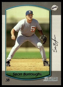 2000 Bowman Sean Burroughs San Diego Padres #255 - Picture 1 of 2