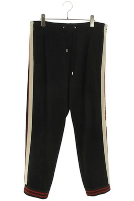 GUCCI Tamaño: M 474635 X5T39 Track Jersey Pantalones Largos (Negro) 【520152... - Imagen 1 de 3