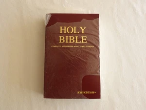 New Kwikscan Speed-Read Holy Bible KJV Complete King James Version Paperback - Bild 1 von 11