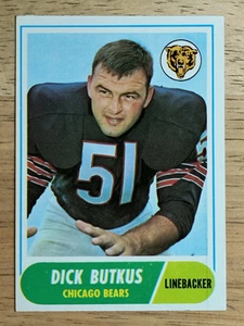 1968 Topps #127 Dick Butkus (EXMT) - Picture 1 of 2