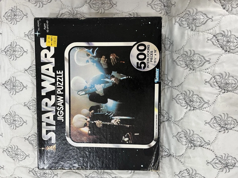 Rompecabezas Star Wars 1978 vintage - 500 piezas - The Cantina Band - Kenner Foto 1 de 1