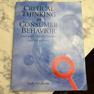 Consumer Behavior Cases Critical Thinking Judy Graham Second Edition Paperback - Foto 1 di 8