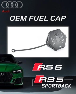Tapa de gasolina original de fábrica para Audi RS5 y RS5 SPORTBACK - 8W0201550B Foto 1 de 4