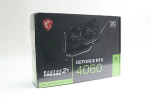 Brand New! MSI Nvidia GeForce RTX 4060 Ventus 2x Black 8G OC - Afbeelding 1 van 3