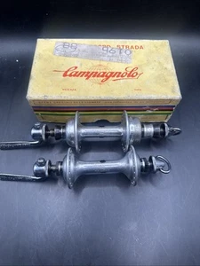 Bujes de brida baja Campagnolo 1034 Record NOS 36 orificios (QR recto) - Imagen 1 de 13