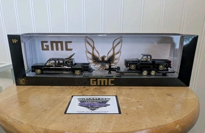 M2 Machines Haulers 1976 GMC Sierra 3500 & GMC Grande 15 Custom R81 Trans Am - Image 1 of 4