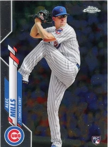 Alec Mills Rookie 2020 Topps Chrome Update #U-7 Chicago Cubs - Picture 1 of 2