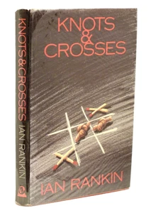 * Rare 1st Rebus Title * Ian Rankin Knots & Crosses Ex Library Copy 1st/1st 1987 - Imagen 1 de 9