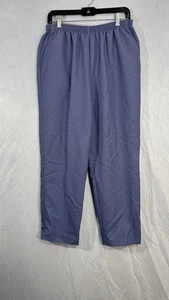 alfred dunner Pull On Loose Fit Lounge Pants Size 12 Elastic Waist Comfort Pants - Picture 1 of 9