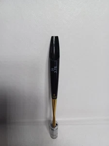 Vintage Original Parker 51 schwarz und gold mit Chromkugel Schreibtisch Magnetix Stifthalter. - Bild 1 von 4