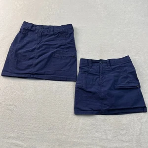 Cub Scouts Uniform Skort Girls 8 and 10 Navy Blue Skort Current Uniform Lot - Picture 1 of 8