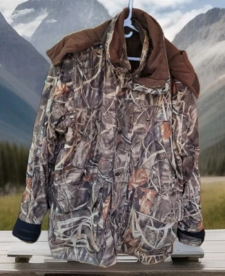 RedHead Advantage Max 4D XL Camo Hunting Jacket Removable Liner Game Pouch READ - Image 1 of 4