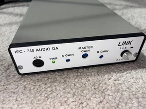 LINK LENCO IEC-740 Audio DA Distribution Amplifier IEC 740 - Picture 1 of 6