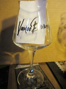 VOODOO BREWERY Tulip Beer Glass Toledo Ohio - Picture 1 of 2