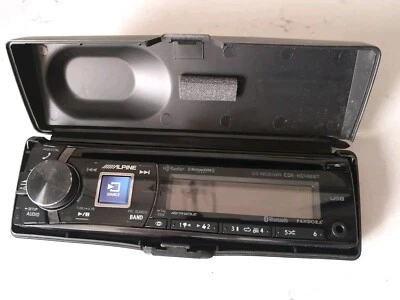 CDE-HD148BT Alpine Car Stereo Faceplate With Hardcase - Image 1 of 4