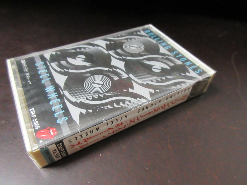 Rolling Stones Steel Wheels Japan Cassette Tape Sealed Copy  Mick Jagger Keith - Image 1 of 4