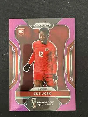 Ike Ugbo 2022 Panini Prizm FIFA World Cup Qatar RC Purple /199 #48 - Image 1 of 2