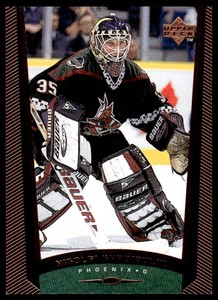 1998-99 Upper Deck UD Exclusives Nikolai Khabibulin 062/100 Phoenix Coyotes #157
