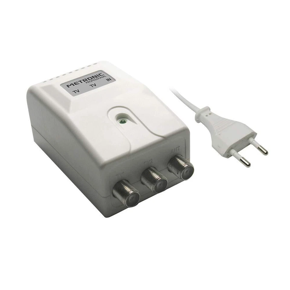 414041 Netzteil für Antennenverstärker mit 2 TV-Ausgängen weiß - Bild 1 von 1