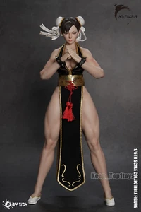 In stock PLAY TOY Fighting Goddess Kung Fu Girl Lili Model 1/6 Action Figure - Picture 1 of 9