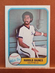 1981 Fleer #346 Harold Baines RC HOF WHITE SOX