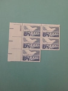 Briefmarken USA 13 Cent Peace Bridge 1977 5er Block - Bild 1 von 1