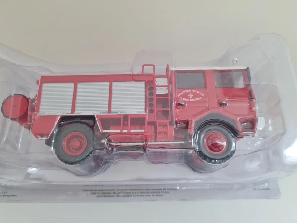 1/43 CAMION BOMBEROS 1979 BERLIET GBD 4x4 SABOYA 1:43 TRUCK INCENDIOS FIREMEN - Imagen 1 de 1