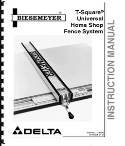 Delta Biesemeyer TSquare manuale sistema recinzione universale - Foto 1 di 1