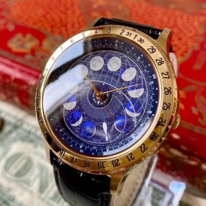 CITIZEN Campanola Cosmo Sign CAL-4P85 blue Dial Quartz Men's Watch - Picture 1 of 9