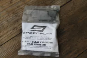 Speedplay Cleat Extender Base Plate Kit 13330 4/3 Bolt Road Bike Race Triathlon - Picture 1 of 4