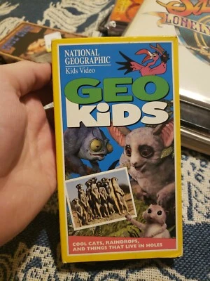 GeoKids - Cool Cats, Raindrops, and Things That Live in Holes (VHS, 1997) Foto 1 de 4