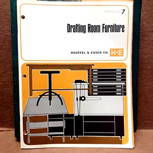 KEUFFEL & ESSER Co CATALOG MANUAL Book 1967 K&E 7 Drafting ROOM FURNITURE - Picture 1 of 3