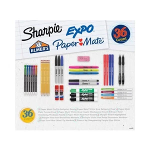 Newell Brands All-in-One Back-to-School Zubehör Sortenpaket Konvolut (36 Artikel) - Bild 1 von 8