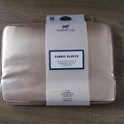 Dabbey Lee 14” Fabric Sleeve Laptop Case Champagne Ivory