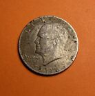 1776-1976Eisenhower Liberty Bell Moon Silver Dollar US Bicentennial Coin NO MINT