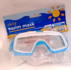 Child Swim Mask Blue NEW FREE SHIPPING - Picture 1 of 1