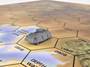 Pesado APC (seguimiento) | Vehículo a escala 1:285 de 6 mm | Miniatura Battletech - Imagen 1 de 1