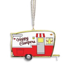 Glass Baron Happy Campers Glass Ornament