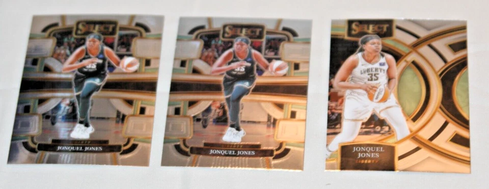 JONQUEL JONES (3) 2024 SELECT WNBA CONCOURSE & PREMIER #14&166 NEW YORK LIBERTY - Image 1 of 1