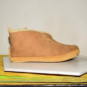 LL Bean Wicked Good Slipper Shoes Suede Shearling Men US 11 - Picture 1 of 17
