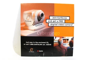Earthlink Internet Install CD Includes Internet Explorer Netscape Vintage 1999 - Imagen 1 de 4