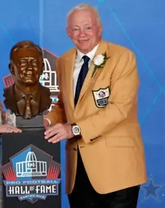JERRY JONES HOF Dallas Cowboys Owner Glossy 8 x 10 Photo Poster Man Cave - Picture 1 of 1