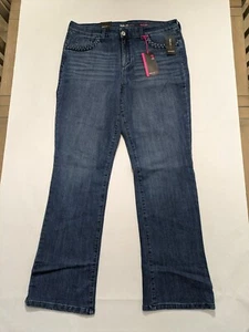 Style & Co Jeans Size16, 36" Women's Boot Leg Mid Rise - Picture 1 of 11