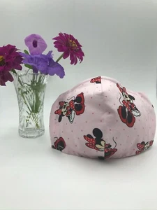 NEU Mickey Mouse Erwachsene Stoff Gesichtsmaske Filtertasche Nasendraht 100 % Baumwolle MICK2 - Bild 1 von 4